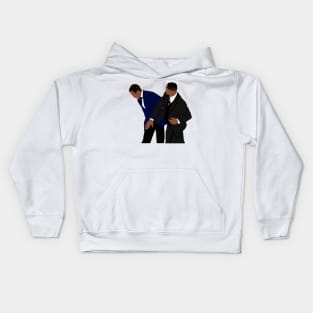 Will Smith Slaps Chris rock meme Kids Hoodie